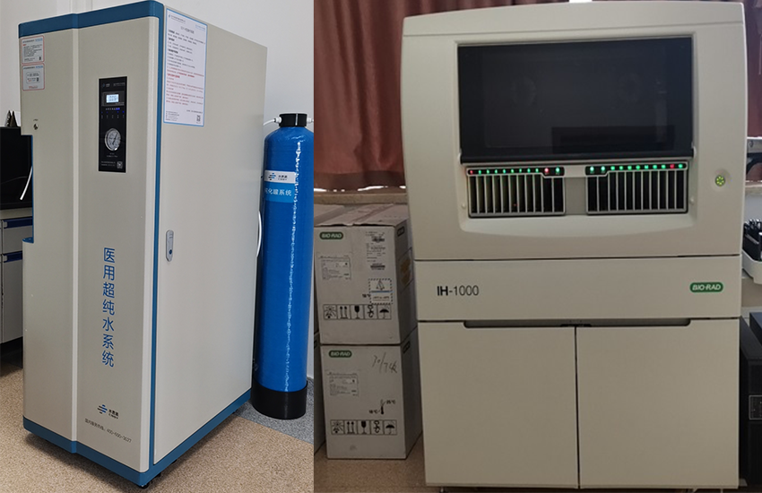 重慶檢驗科純水設(shè)備安裝案列